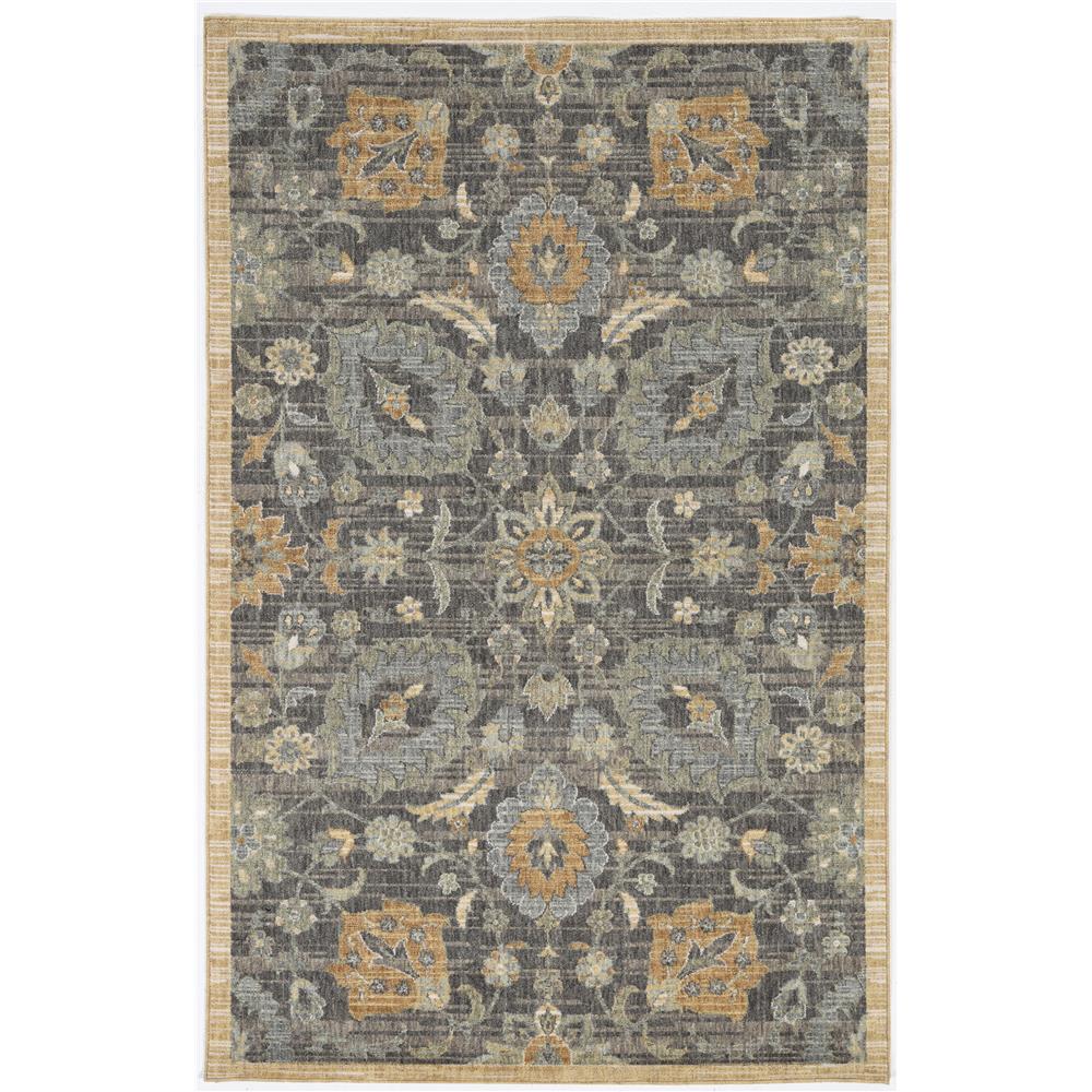 KAS 6823 Ria 2 Ft. 3 In. X 3 Ft. 3 In. Rectangle Rug in Taupe